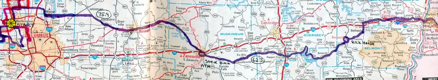 Từ Columbus đến West Virginia